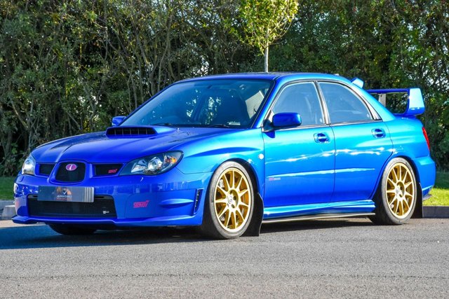 2007 Subaru Impreza 2.5 WRX STI TYPE UK 4d 385 BHP