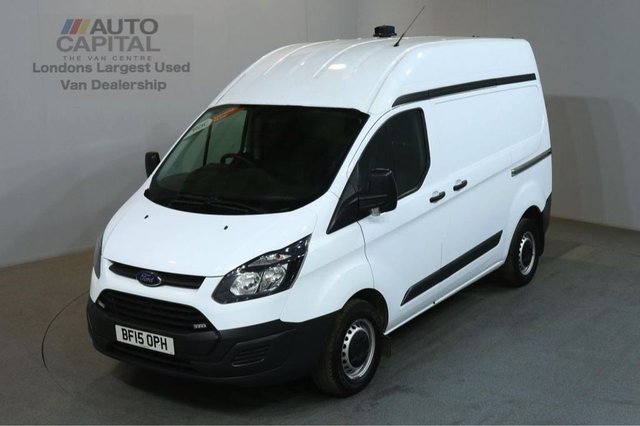 2015 15 FORD TRANSIT CUSTOM 2.2 290 100 BHP SWB ECO-TECH M/ROOF AIR CON VAN