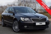 USED 2014 64 SKODA SUPERB 2.0 LAURIN AND KLEMENT TDI CR 5d 168 BHP 1 OWNER! FULL SERVICE HISTORY! L&K! SAT NAV! HUGE SPEC!