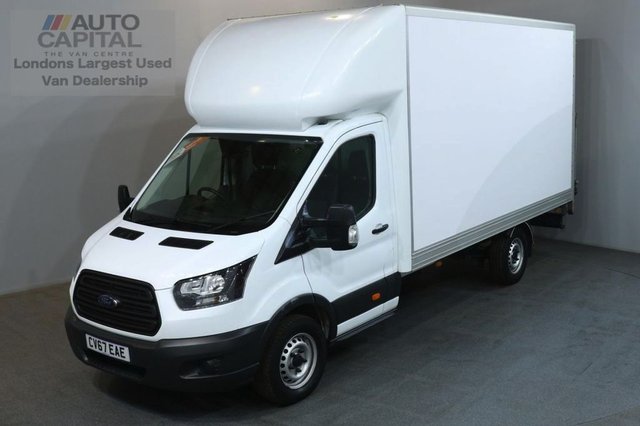 2017 67 FORD TRANSIT 2.0 350 170 BHP L3 LWB EURO 6 REAR TAIL LIFT FITTED LUTON VAN