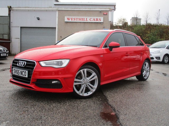 2015 65 AUDI A3 2.0 TDI S LINE 5d 148 BHP