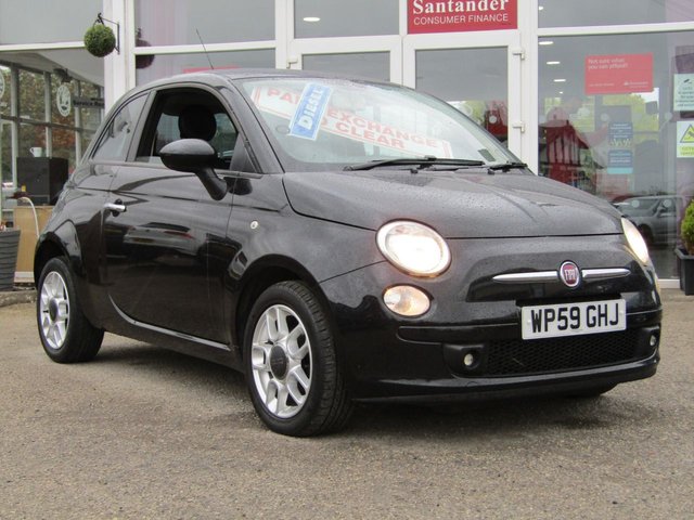 2009 59 Fiat 500 1.2 MULTIJET SPORT 75 3d 75 BHP