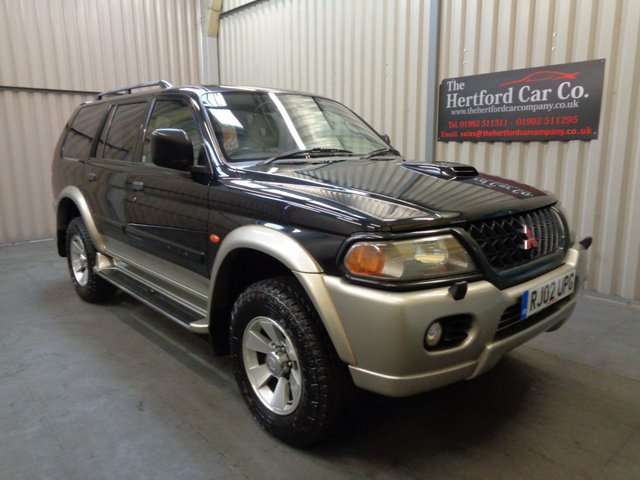 2002 02 Mitsubishi Shogun Sport 2.5 EQUIPPE TD 5d 114 BHP