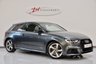 USED 2017 66 AUDI A3 2.0 S3 TFSI QUATTRO BLACK EDITION 3d AUTO 306 BHP B+O  VIRTUAL COCKPIT!