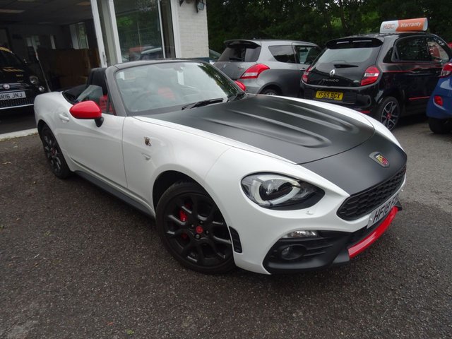2018 Abarth 124 1.4 SPIDER MULTIAIR 2d 168 BHP CONVERTIBLE