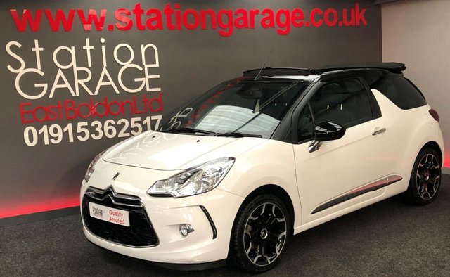 2013 63 Citroen DS3 1.6  VTi DSTYLE CABRIO PLUS 3d 120HP BLUETOOTH