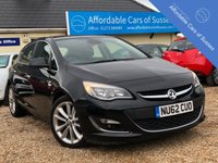 USED 2012 62 VAUXHALL ASTRA 1.6 ELITE 5d  Petrol Stunning Black Astra with Full black Leather