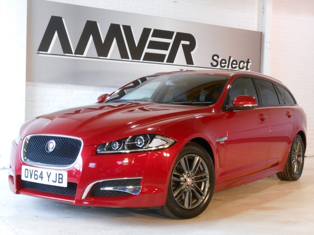 USED 2014 64 JAGUAR XF 2.2 D R-SPORT SPORTBRAKE 5d AUTO 163 BHP FROM &pound;271.64 PER MONTH - NO DEPOSIT