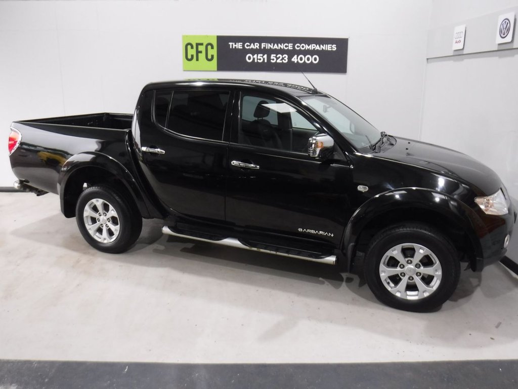 ... USED 2013 63 MITSUBISHI L200 2.5 DI-D 4X4 BARBARIAN LB DCB 1d 175 BHP ...