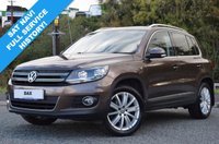 USED 2012 62 VOLKSWAGEN TIGUAN 2.0 SE TDI BLUEMOTION TECHNOLOGY 4MOTION DSG 5d 138 BHP FULL SERVICE HISTORY! LADY OWNER! RARE METALLIC BRONZE!