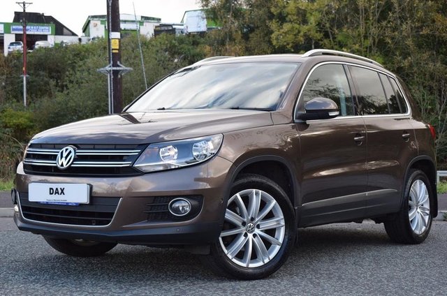 2012 62 Volkswagen Tiguan 2.0 SE TDI BLUEMOTION TECHNOLOGY 4MOTION DSG 5d 138 BHP