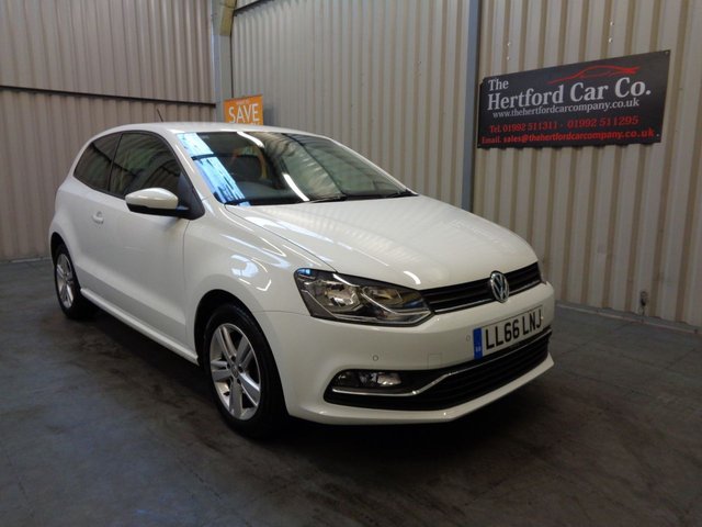 2016 66 Volkswagen Polo 1.0 MATCH 3d 60 BHP