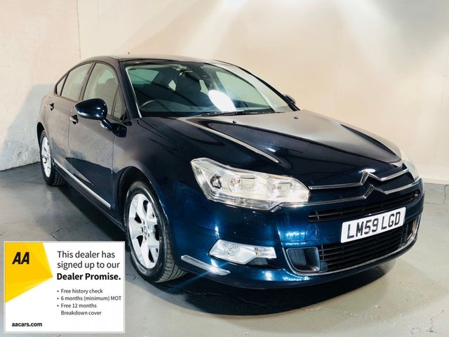 2009 59 Citroen C5 2.0 VTR PLUS HDI NAV 4d 140 BHP