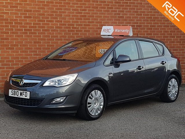 2010 10 Vauxhall Astra 1.4 EXCLUSIV 5d 98 BHP