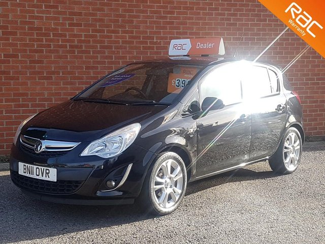 2011 11 Vauxhall Corsa 1.4 SXI AC 5d 98 BHP  RAC WARRNTY