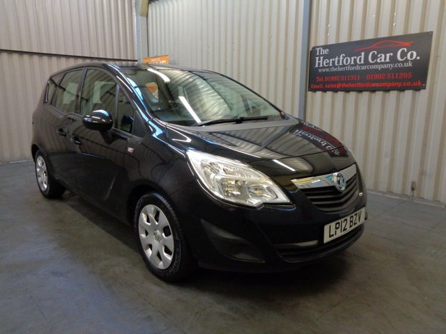 2012 12 Vauxhall Meriva 1.4 EXCLUSIV A/C 5d 138 BHP