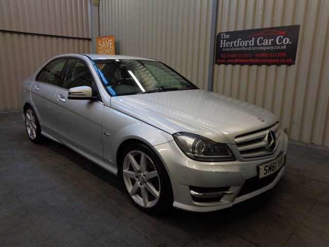 2012 61 Mercedes-Benz  2.1 C220 CDI BLUEEFFICIENCY SPORT 4d AUTO 168 BHP