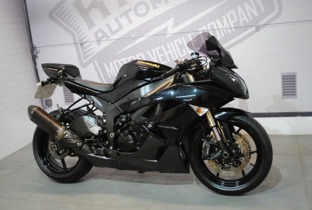 2012 12 Kawasaki ZX-6R 599cc ZX 600 RAF 