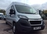 USED 2017 67 PEUGEOT BOXER LWB 2.0 BLUE HDI 335 L3H2 PROFESSIONAL 130 BHP 1 OWNER MANUFACTURER'S WARRANTY SPARE KEY AIR CONDITIONING SATELLITE NAVIGATION REAR PARKING SENSORS ELECTRIC WINDOWS AND MIRRORS BLUETOOTH CRUISE CONTROL 6 SPEED