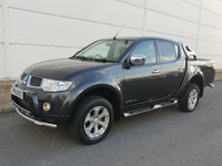 USED 2012 12 MITSUBISHI L200 2.5 DI-D 4X4 BARBARIAN LB DCB 1d AUTO 175 BHP LEATHER+SAT NAV+ROLL-N-LOCK COVER