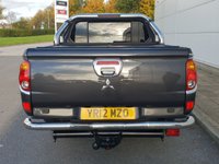 USED 2012 12 MITSUBISHI L200 2.5 DI-D 4X4 BARBARIAN LB DCB 1d AUTO 175 BHP LEATHER+SAT NAV+ROLL-N-LOCK COVER