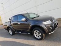 USED 2012 12 MITSUBISHI L200 2.5 DI-D 4X4 BARBARIAN LB DCB 1d AUTO 175 BHP LEATHER+SAT NAV+ROLL-N-LOCK COVER