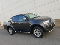 USED 2012 12 MITSUBISHI L200 2.5 DI-D 4X4 BARBARIAN LB DCB 1d AUTO 175 BHP LEATHER+SAT NAV+ROLL-N-LOCK COVER
