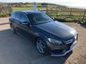 USED 2015 15 MERCEDES-BENZ C CLASS 2.1 C220 BLUETEC AMG LINE 5d AUTO 170 BHP NAV 