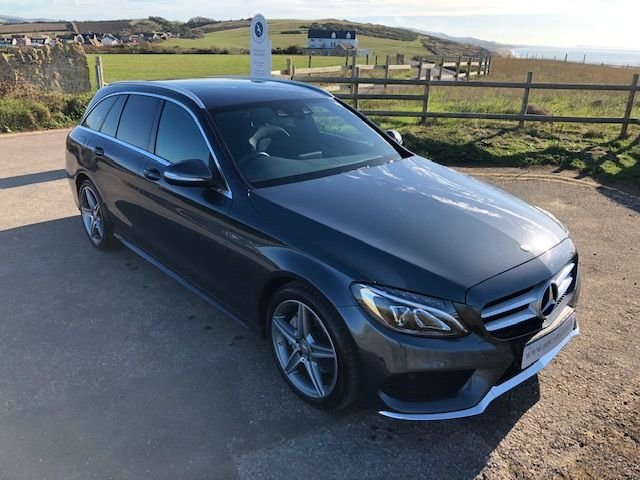 2015 15 Mercedes-Benz C Class 2.1 C220 BLUETEC AMG LINE 5d AUTO 170 BHP NAV