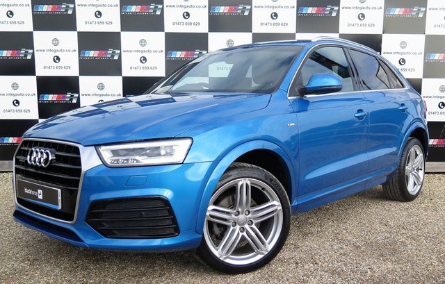 2015 65 Audi Q3 2.0 TDI QUATTRO S LINE PLUS 5d AUTO 182 BHP