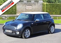 USED 2008 58 MINI HATCH COOPER 1.6 COOPER 3d 118 BHP Finance options available