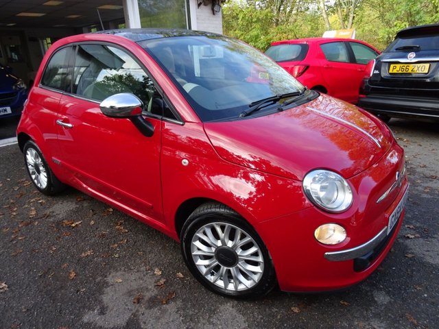 2014 64 Fiat 500 0.9 TWINAIR LOUNGE 3d 85 BHP