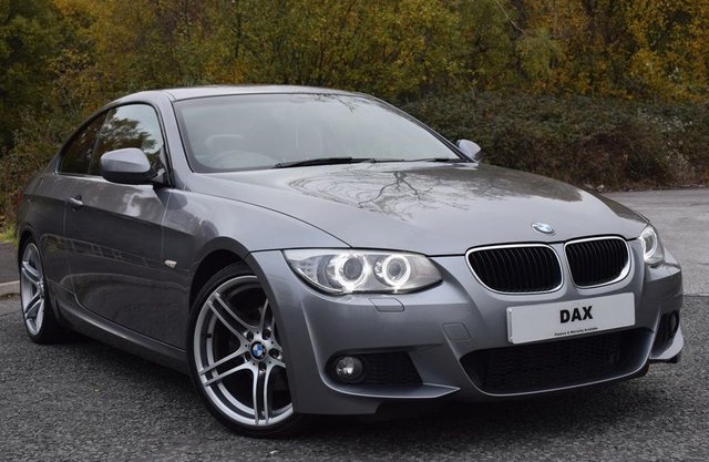 2011 61 BMW 3 Series 2.0 320D M SPORT 2d 181 BHP CREAM LEATHER 19 INCH ALLOYS