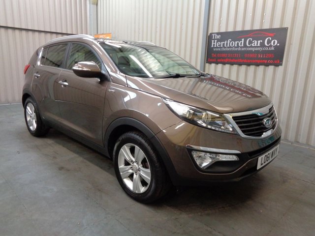 2012 61 Kia Sportage 2.0 KX-2 5d AUTO 160 BHP