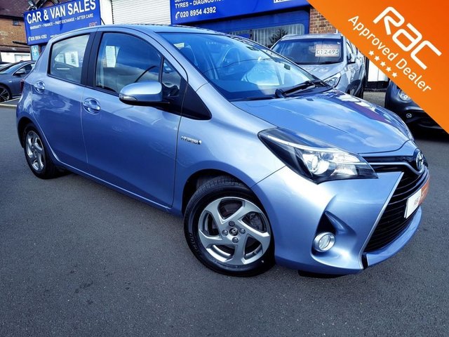 2015 65 Toyota Yaris 1.5 HYBRID ICON 5d AUTO 73 BHP