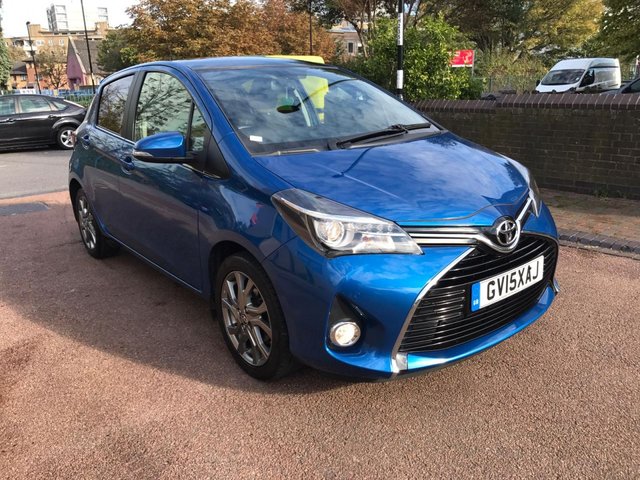 2015 15 Toyota Yaris 1.3 VVT-I EXCEL M-DRIVE S 5d AUTO 99 BHP