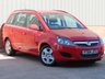 USED 2014 64 VAUXHALL ZAFIRA 1.8 EXCLUSIV 5d 120 BHP REAR PARKING SENSORS, LOW MILEAGE, FULL SERVICE HISTORY