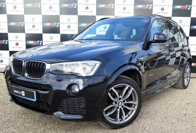 2014 14 BMW X3 2.0 XDRIVE20D M SPORT 5d AUTO 188 BHP