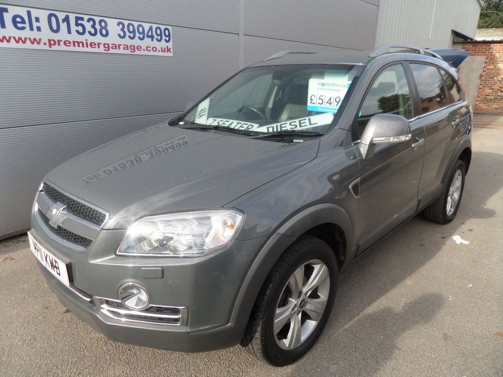 USED 2011 11 CHEVROLET CAPTIVA 2.0 LTZ VCDI 5d 148 BHP ...