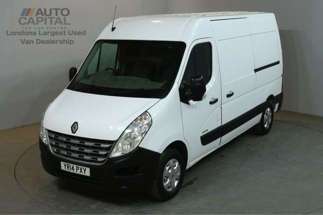 2014 14 RENAULT MASTER 2.3 MM35 DCI EXTRA 125 BHP L2 H2 MWB H/ROOF AIR CON VAN NO VAT
