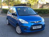USED 2008 58 HYUNDAI I10 1.1 CLASSIC 5d 65 BHP LOW RUNNING COSTS++&pound;30 ROAD TAX