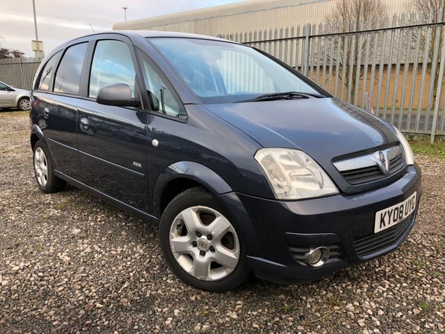 2008 08 Vauxhall Meriva 1.8 DESIGN 5d 125 BHP