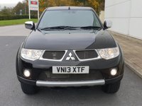 USED 2013 13 MITSUBISHI L200 2.5 DI-D 4X4 BARBARIAN LB DCB 1d 175 BHP NO VAT ** NO VAT + CLEAN EXAMPLE