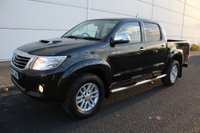 USED 2012 12 TOYOTA HI-LUX 3.0 INVINCIBLE 4X4 D-4D DCB 1d 169 BHP FULL LEATHER + SAT NAV ** NO VAT **