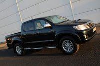 USED 2012 12 TOYOTA HI-LUX 3.0 INVINCIBLE 4X4 D-4D DCB 1d 169 BHP FULL LEATHER + SAT NAV ** NO VAT **