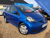 USED 2010 10 TOYOTA AYGO 1.0 BLUE VVT-I 5d 67 BHP Low Mileage, Low Road Tax, Economical 5 door petrol