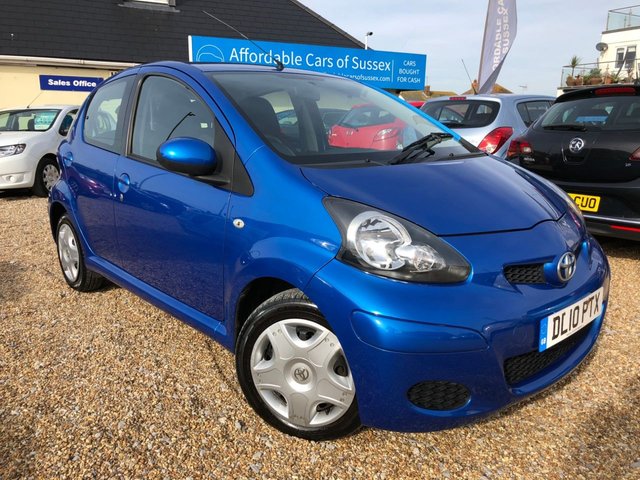 2010 10 Toyota Aygo 1.0 BLUE VVT-I 5d 67 BHP