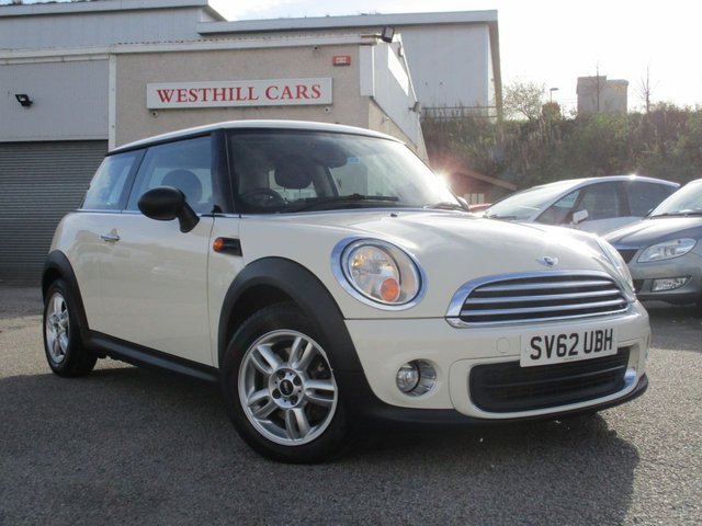 2012 62 MINI HATCH ONE 1.6 ONE 3d 98 BHP
