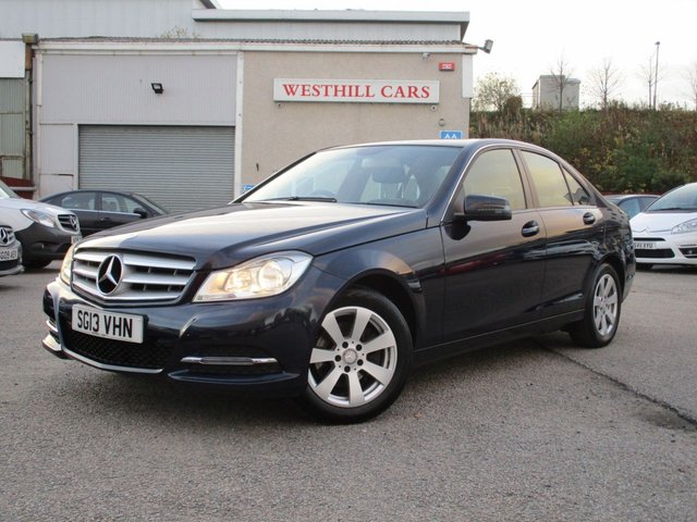 2013 13 MERCEDES-BENZ C CLASS 1.6 C180 BLUEEFFICIENCY EXECUTIVE SE 4d AUTO 154 BHP