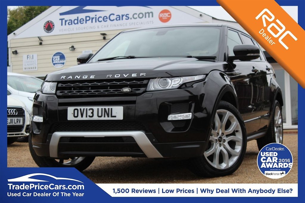 View our LAND ROVER RANGE ROVER EVOQUE